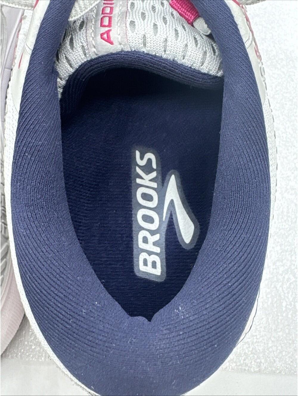 Brooks Addiction GTS 15 Womens Sneakers Oyster Peacoat Lilac Rose Sz 10 MED - Picture 12 of 16